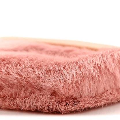 Chanel Rabbit Fur N°5 Pochette Pink Orange 10 of 13