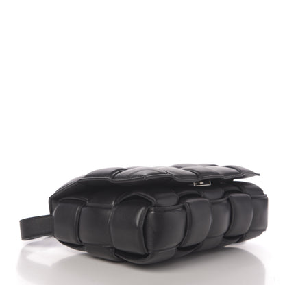 Bottega Veneta Nappa Maxi Intreccio Padded Cassette Crossbody Bag Black 4 of 9