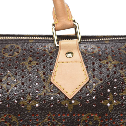 Louis Vuitton Monogram Perforated Speedy 30 Orange 11 of 12
