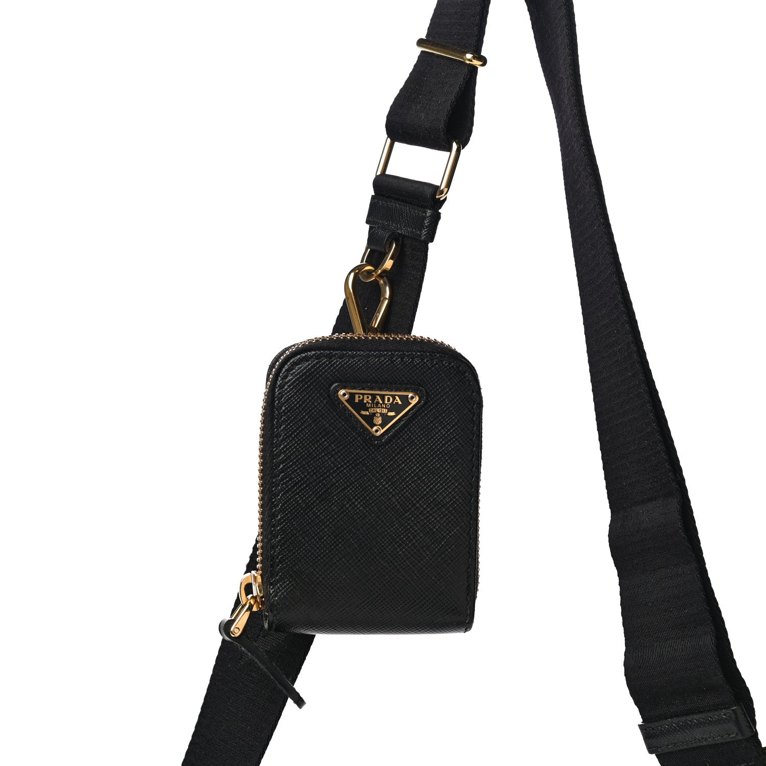 Prada Saffiano Lux Re-Edition 2005 Shoulder Bag Black 8 of 13