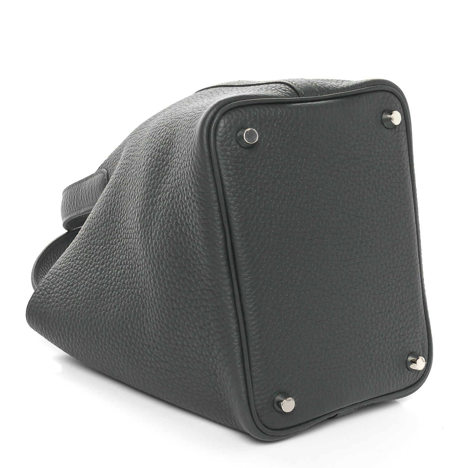 Hermes Taurillon Clemence Picotin Lock 18 PM Vert Fonce 4 of 10