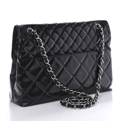 Chanel Vinyl Quilted In the Business Flap Bag Black 6 of 22