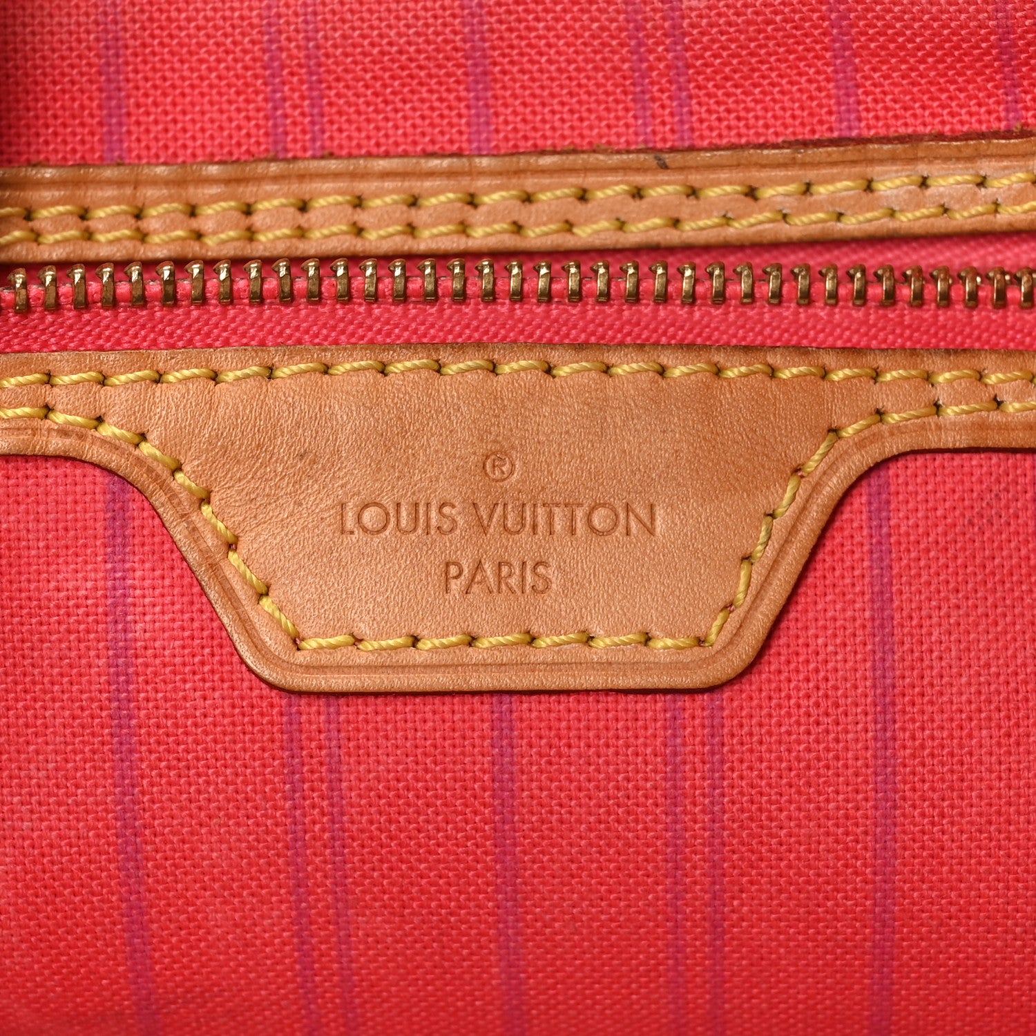 Louis Vuitton Damier Azur Delightful PM Pink 6 of 10