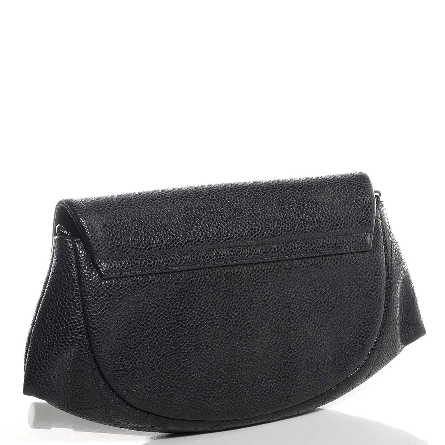 Caviar Half Moon Wallet On Chain WOC Black