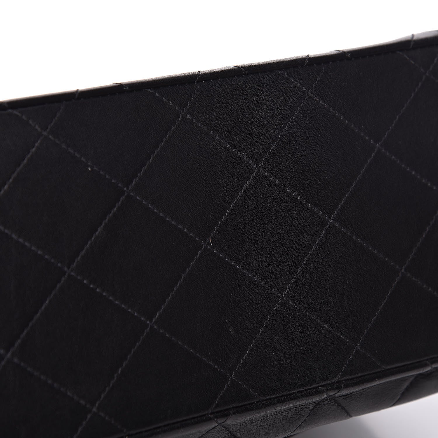 Chanel Lambskin Quilted XL Jumbo Single Flap Black 14 of 17