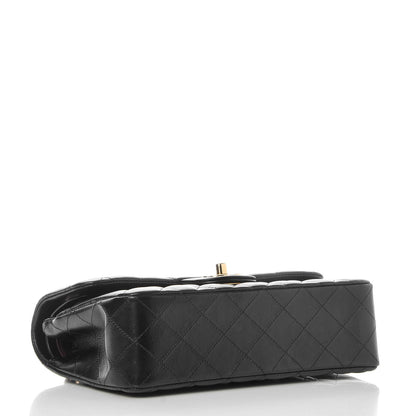 Chanel Lambskin Quilted Small Double Flap Black 4 of 7