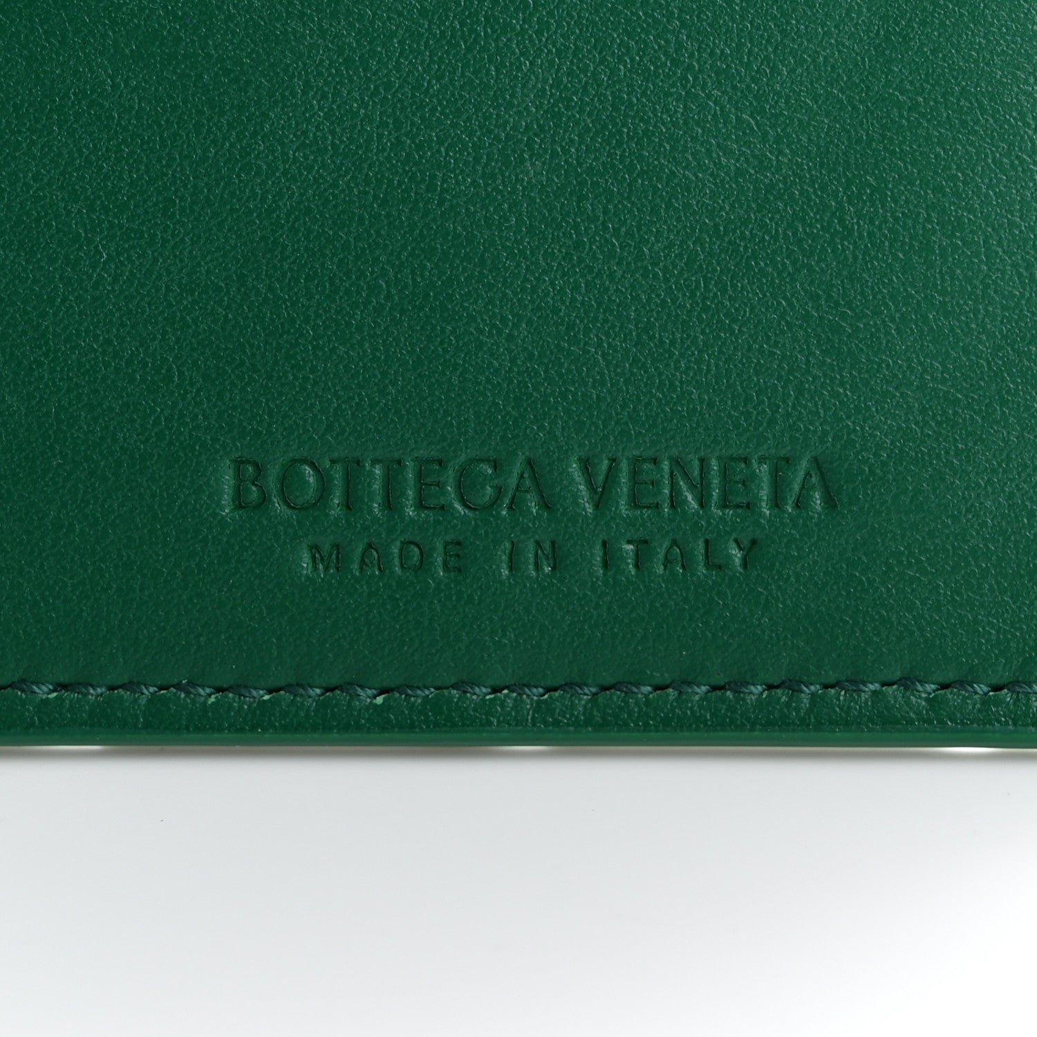 Bottega Veneta Nappa Intrecciato Long Bi-Fold Wallet Racing Green 6 of 8