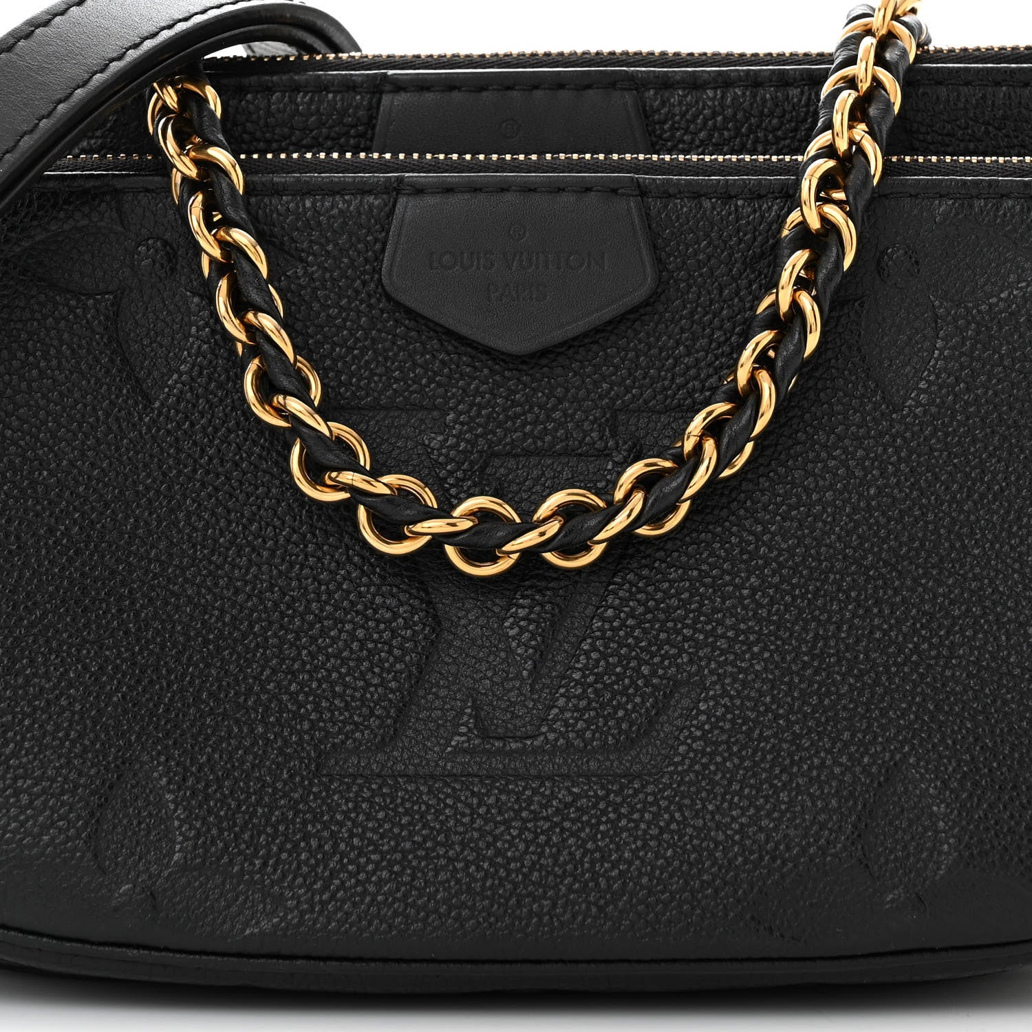 Louis Vuitton Empreinte Monogram Giant Multi Pochette Accessories Black 8 of 10