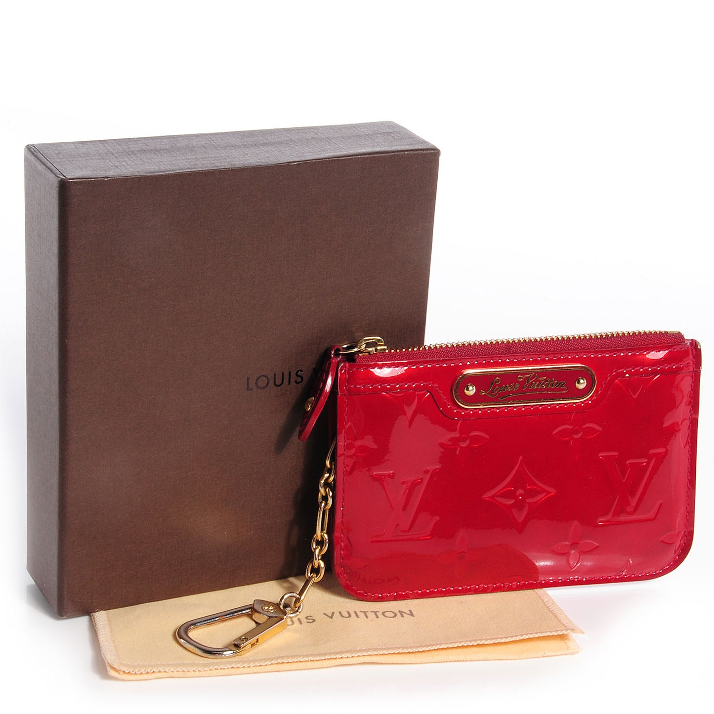 Vernis Key Pouch Pomme D'Amour