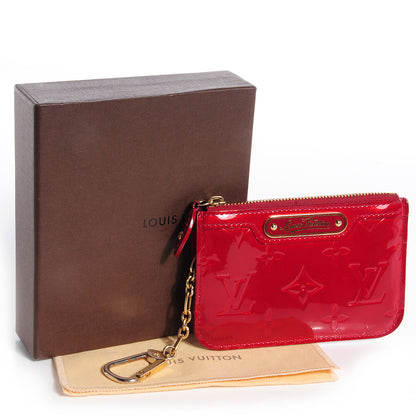 Louis Vuitton Vernis Key Pouch Pomme D'Amour 5 of 8