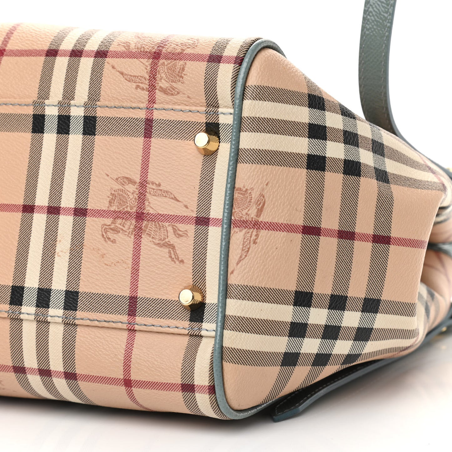 Haymarket Check Small Canterbury Tote Eucalyptus Grey