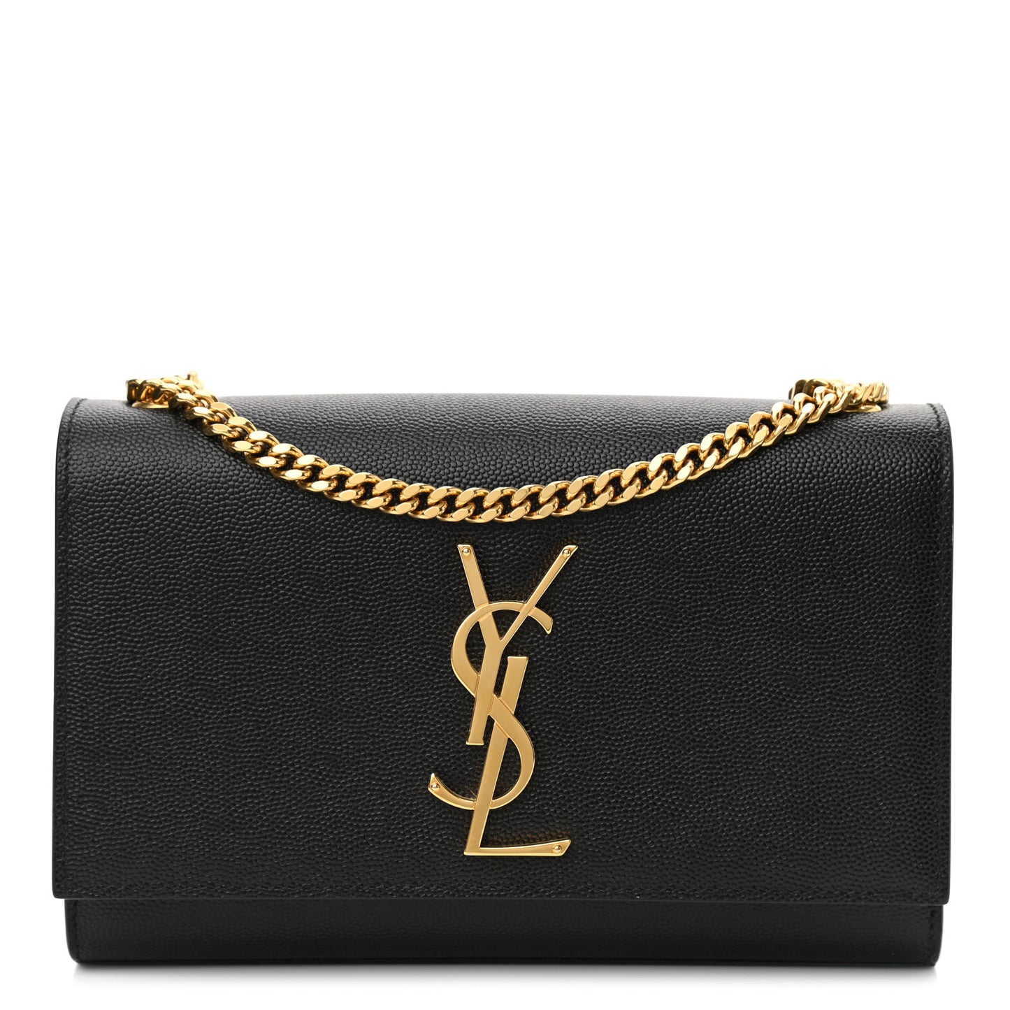 Grain De Poudre Small Monogram Kate Satchel Black