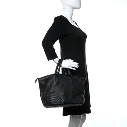 Bottega Veneta Nappa Intrecciato Tote Black 2 of 17