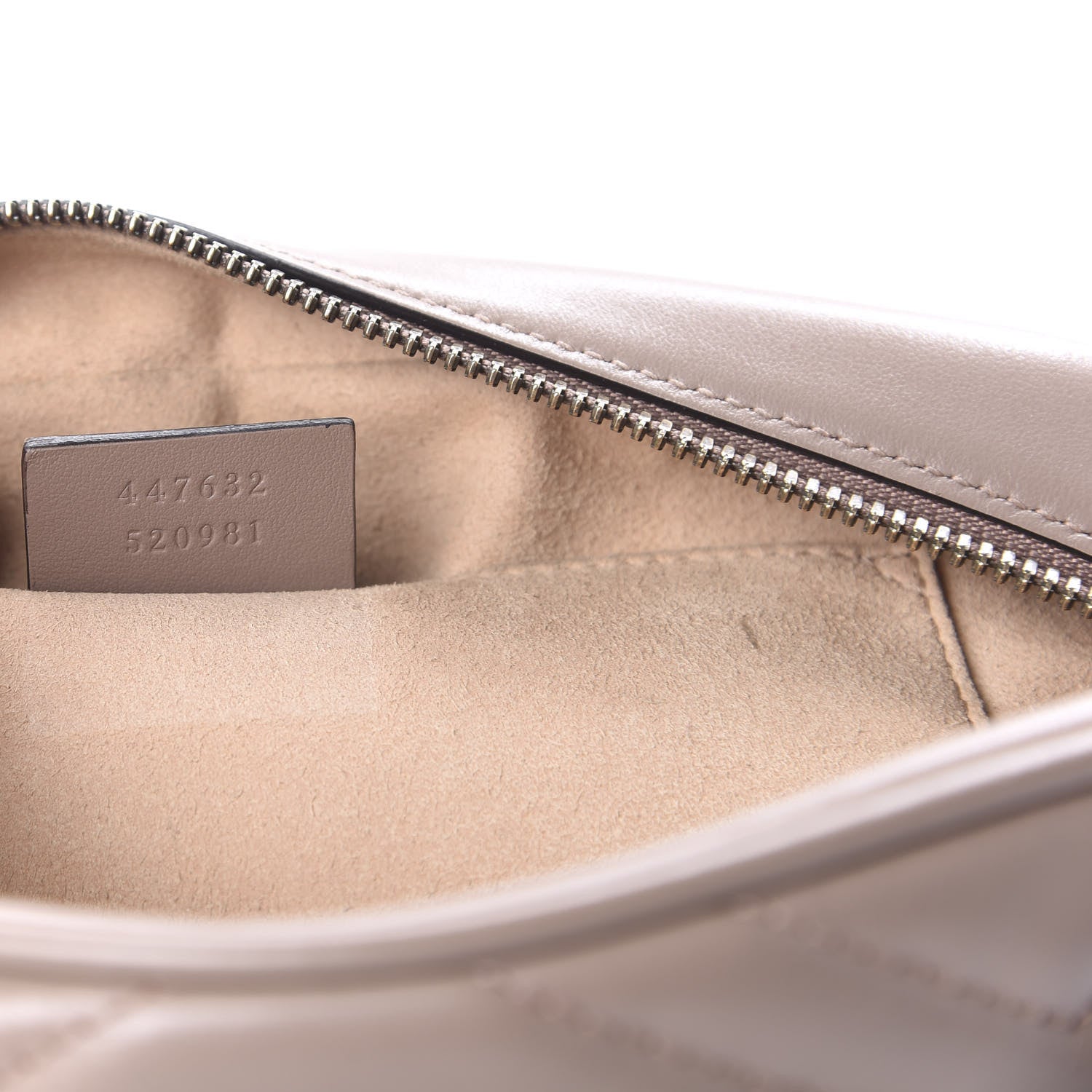 Gucci Calfskin Matelasse Small GG Marmont Chain Shoulder Bag Porcelain Rose 9 of 10