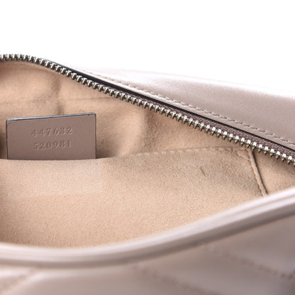 Gucci Calfskin Matelasse Small GG Marmont Chain Shoulder Bag Porcelain Rose 9 of 10