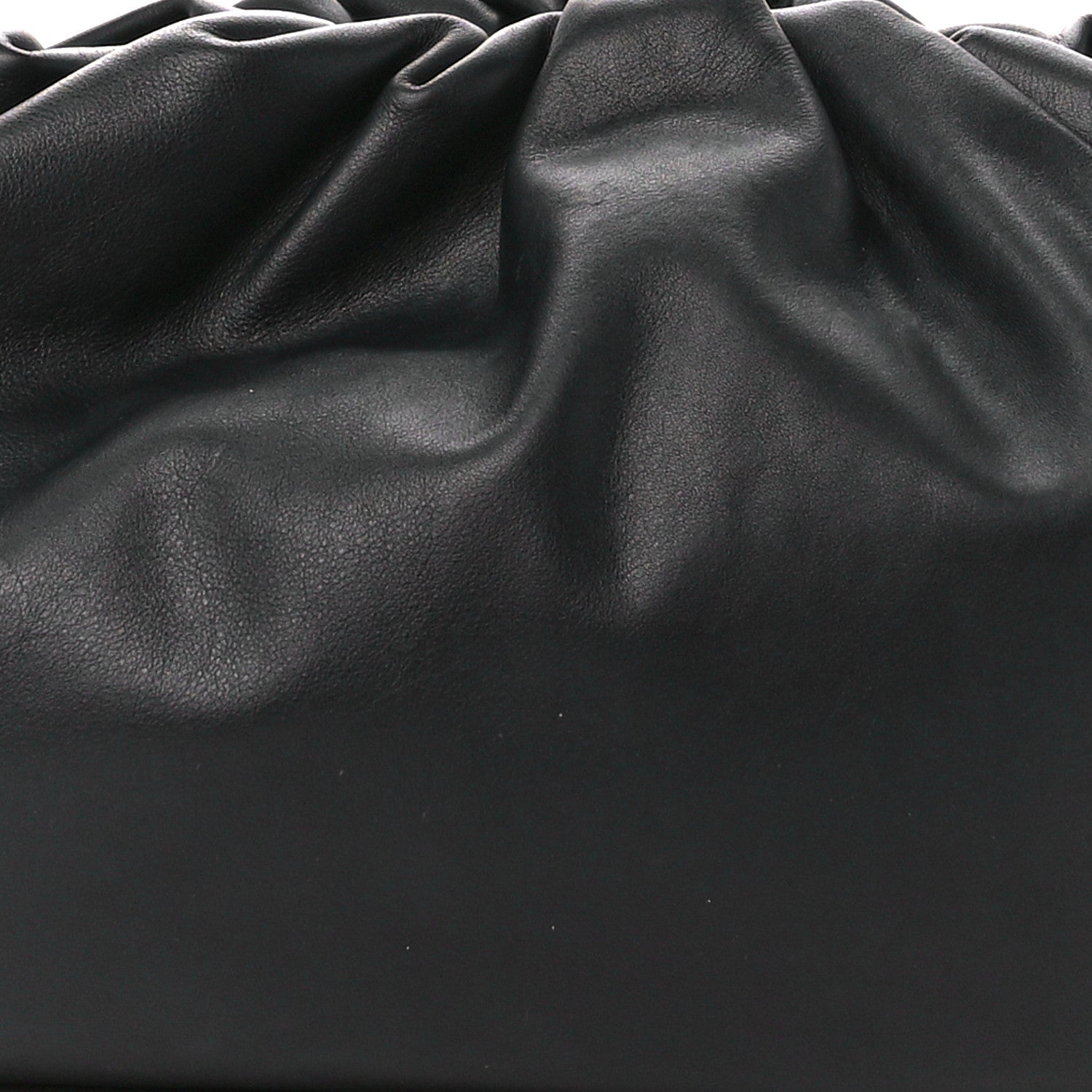 Bottega Veneta Smooth Butter Calf The Pouch Oversized Clutch Black 9 of 11