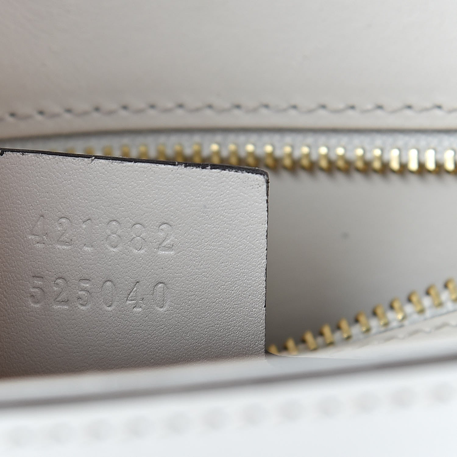 Gucci Calfskin Small Sylvie Shoulder Bag White 7 of 13