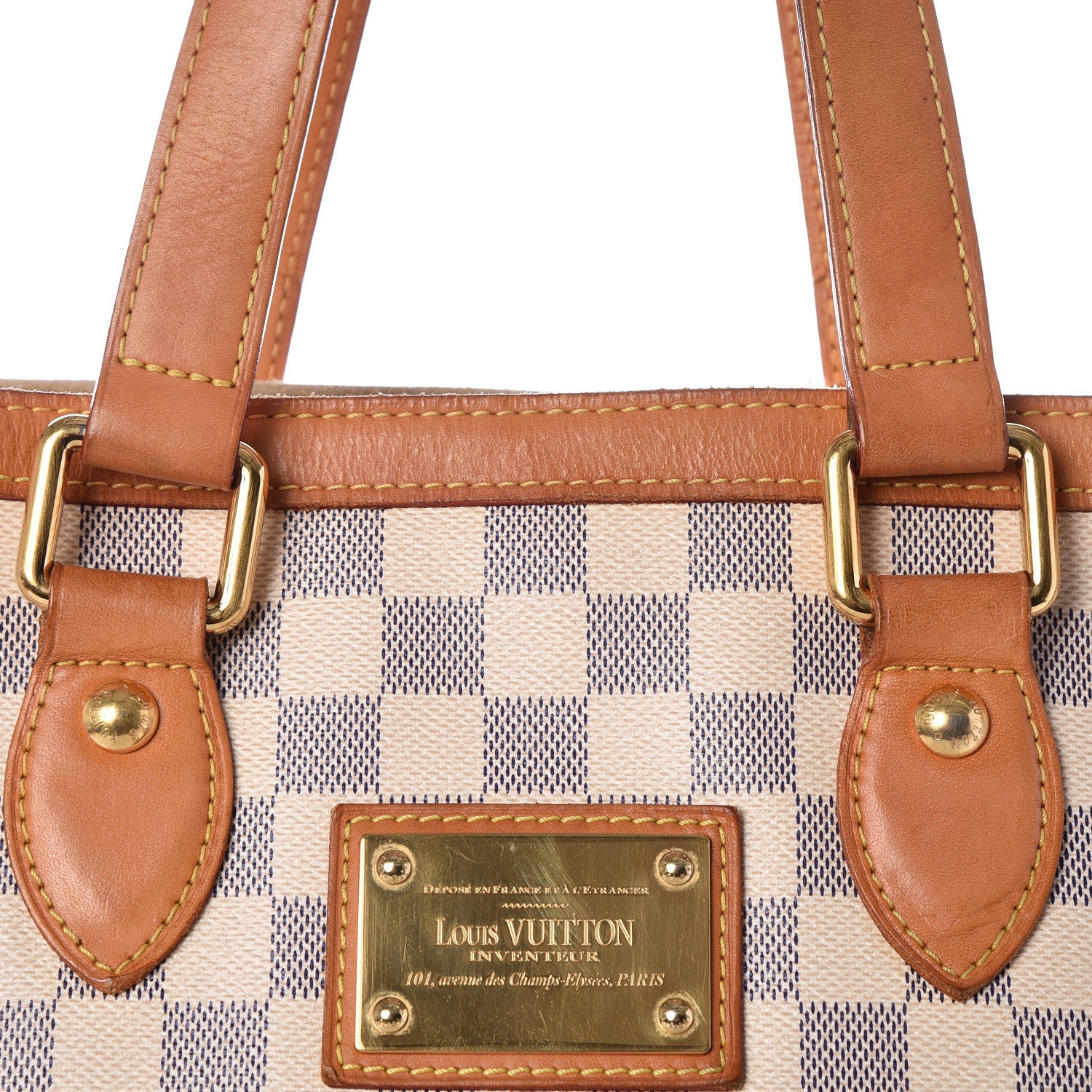 Louis Vuitton Damier Azur Hampstead PM 11 of 11