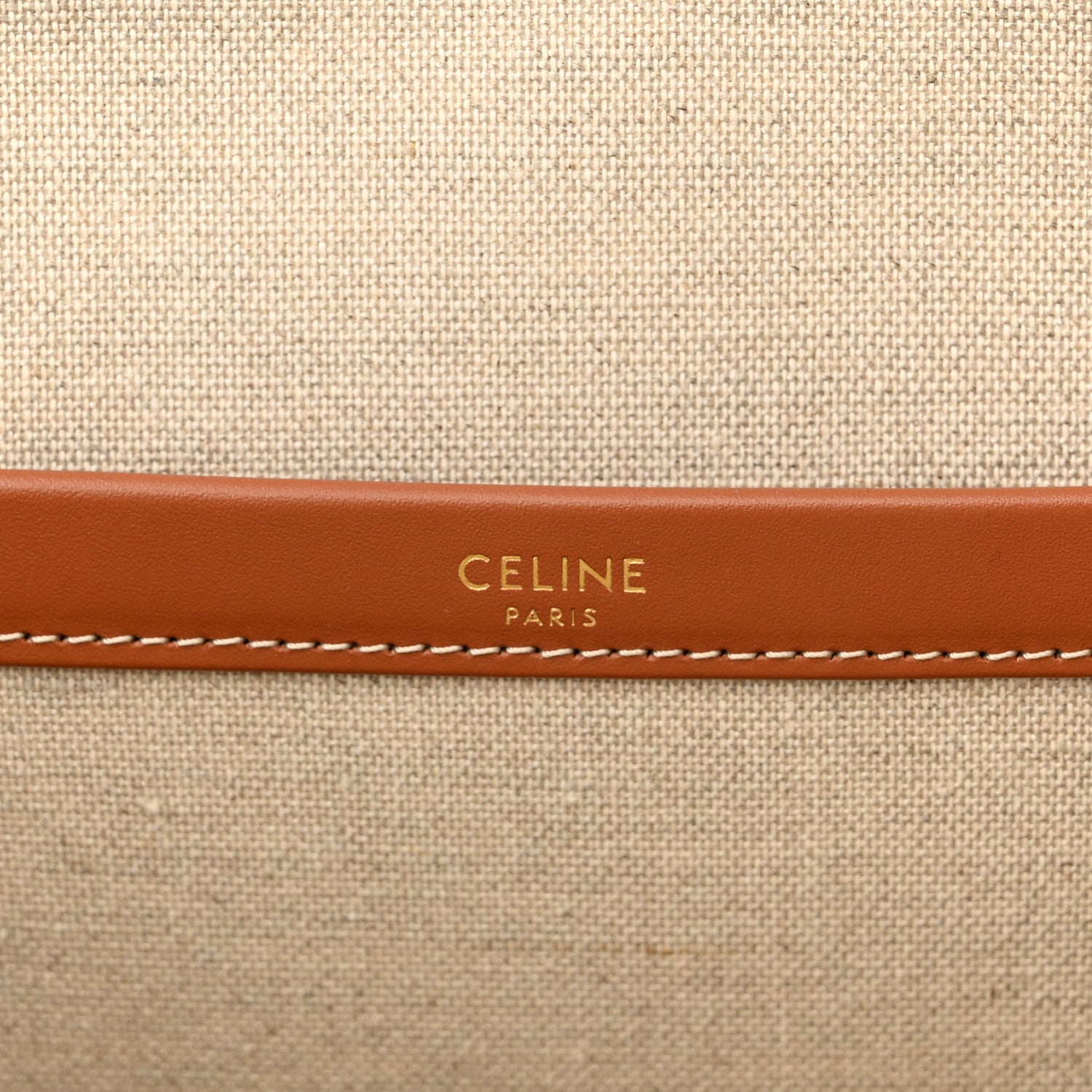 Celine Jacquard Striped Large Cabas Thais White Black 6 of 10