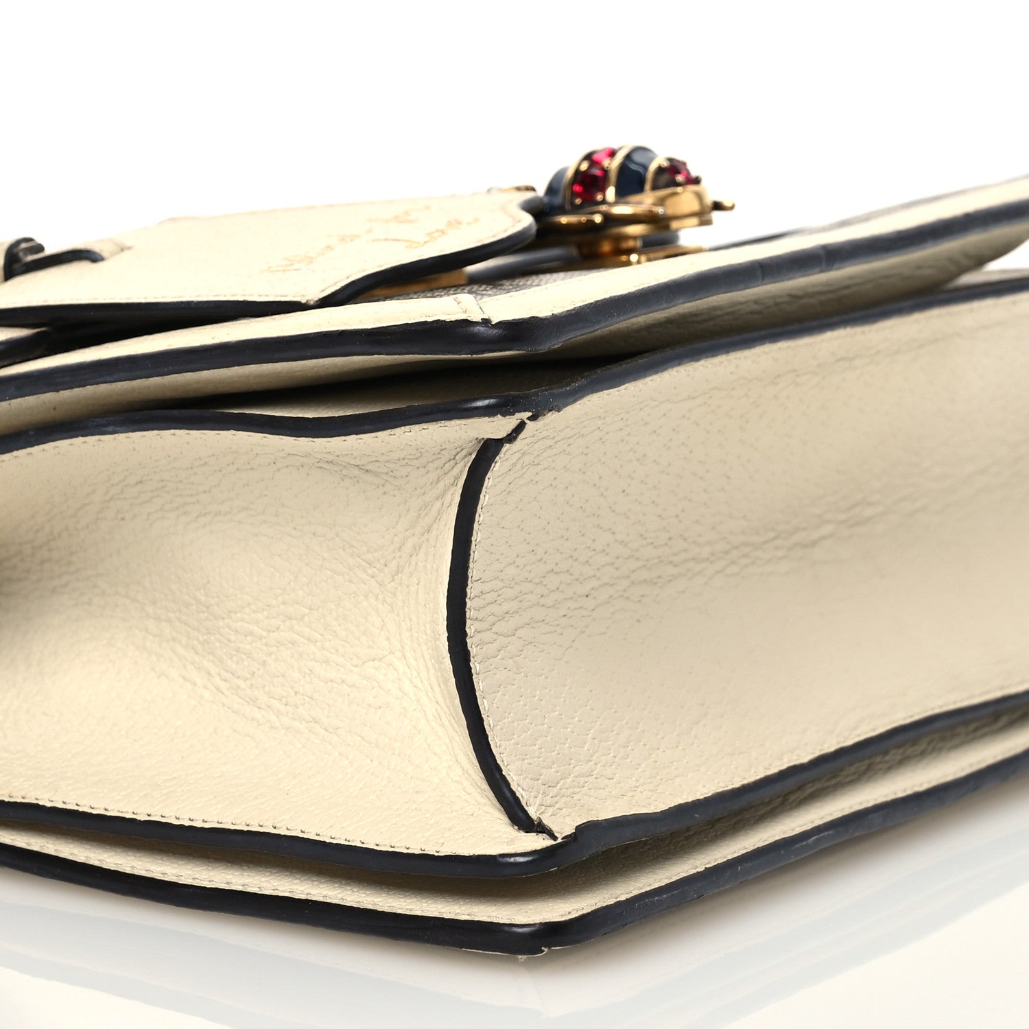 Gucci GG Supreme Monogram Small Queen Margaret Top Handle Bag White 9 of 14