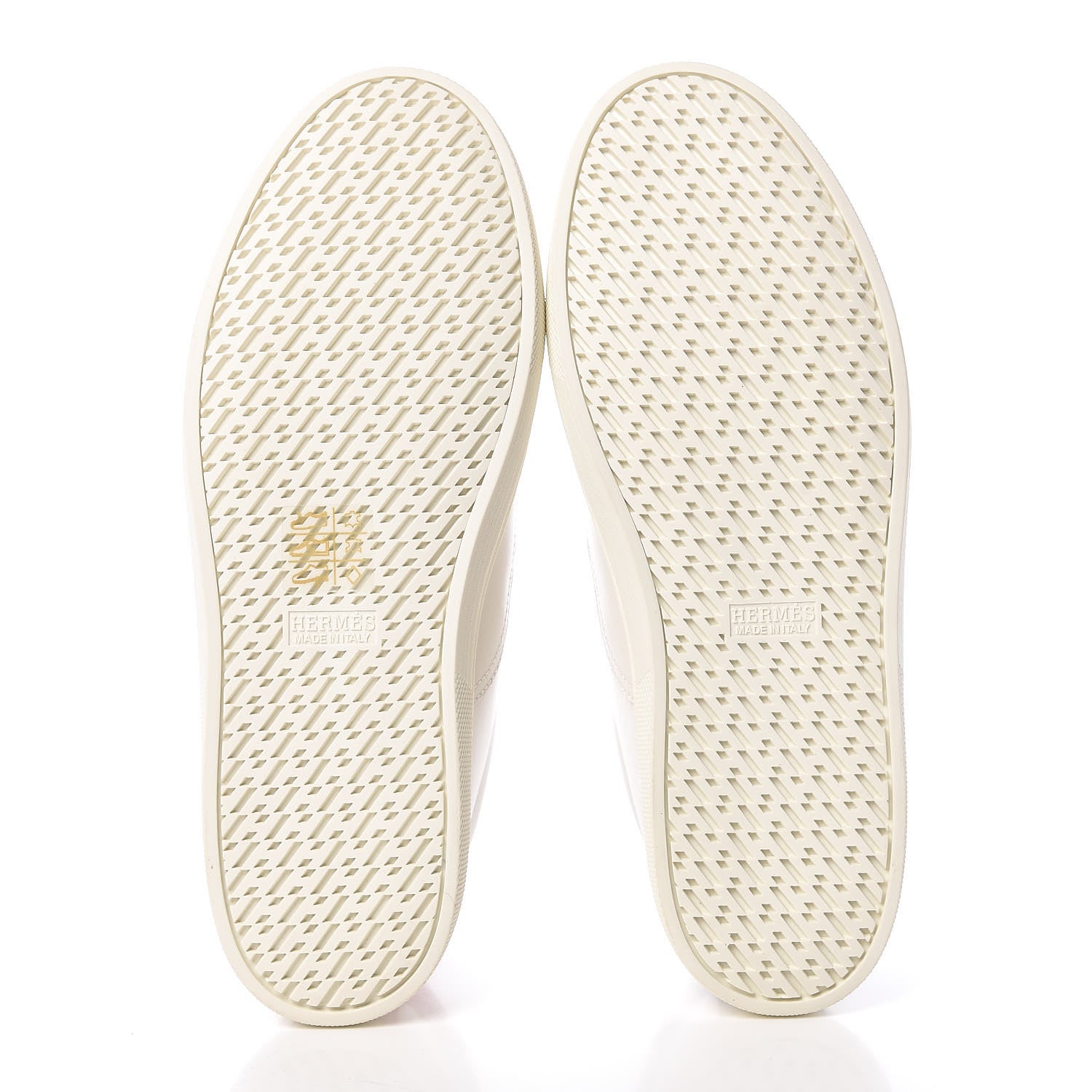 Hermes Calfskin Pegase Pop Womens Quicker Sneakers 36.5 White Multicolor 5 of 10