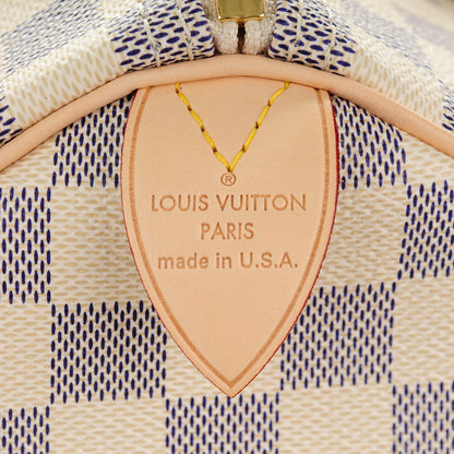 Louis Vuitton Damier Azur Speedy 30 5 of 9