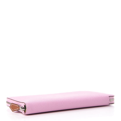 Hermes Epsom Silk'In Wallet Mauve Sylvestre 4 of 7