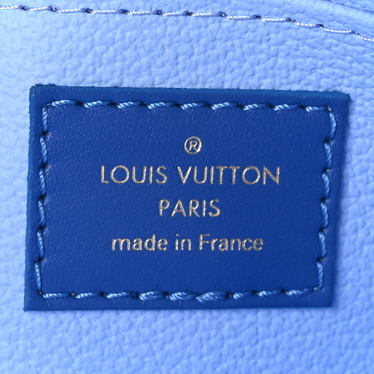 Louis Vuitton Monogram Giant By The Pool Cosmetic Pouch PM Blue 6 of 8