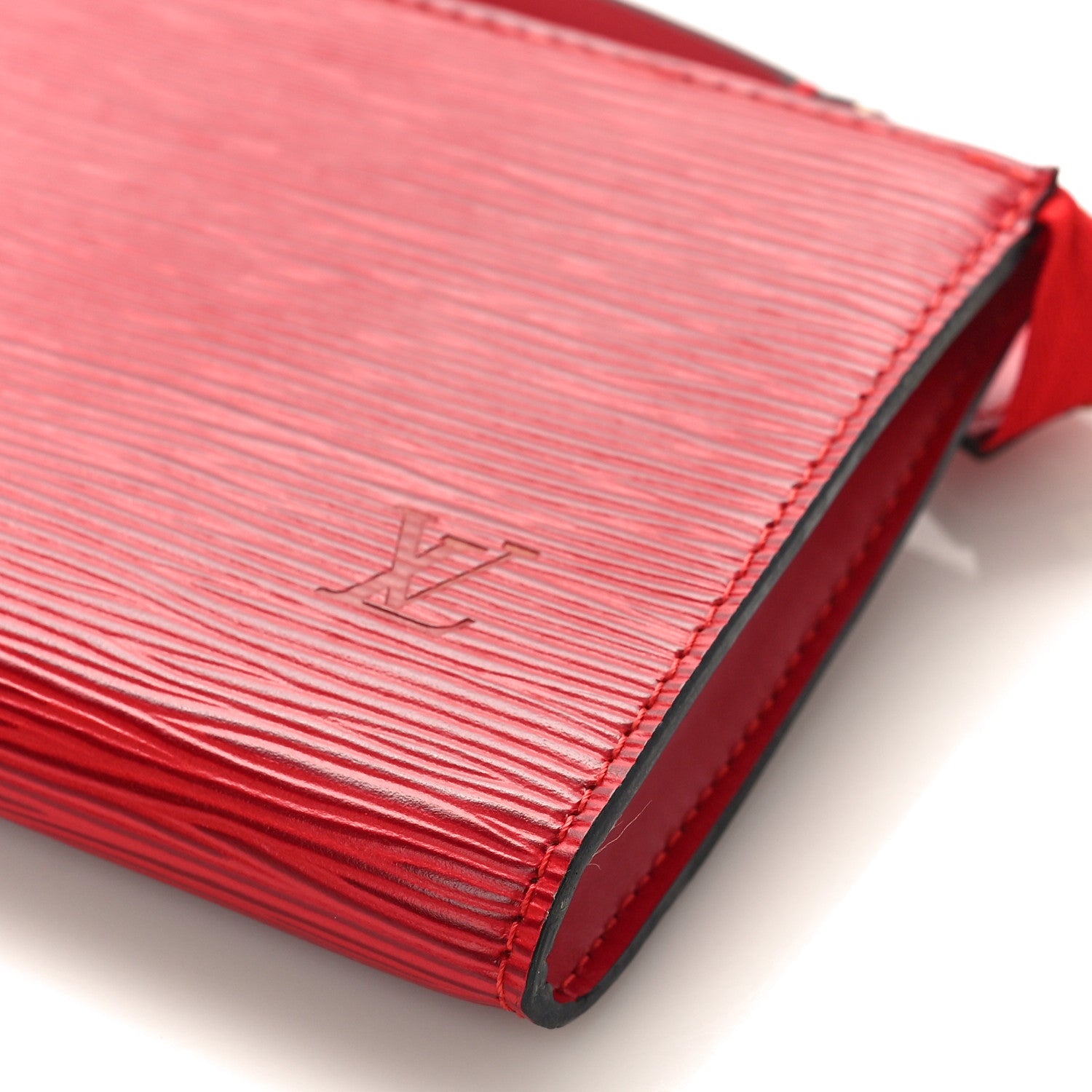 Louis Vuitton Epi Pochette Accessories 21 Castillan Red 8 of 8