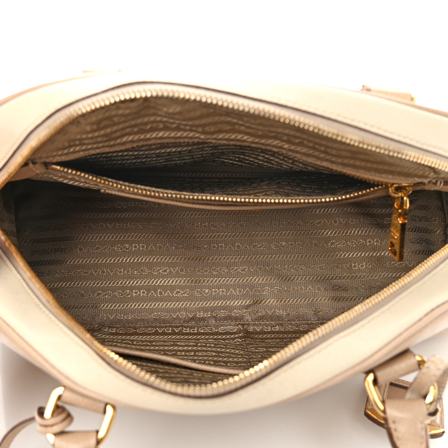 Prada Saffiano Lux Bowling Bag 5 of 11