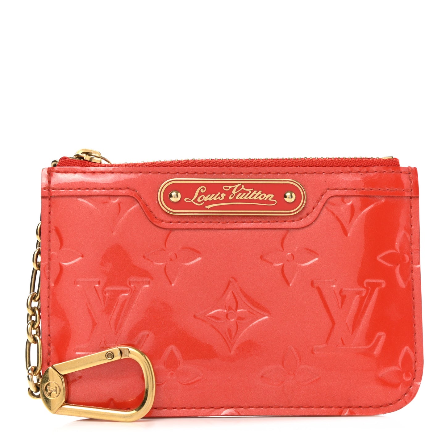Vernis Key Pouch Orange Sunset