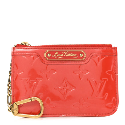 Louis Vuitton Vernis Key Pouch Orange Sunset 1 of 6