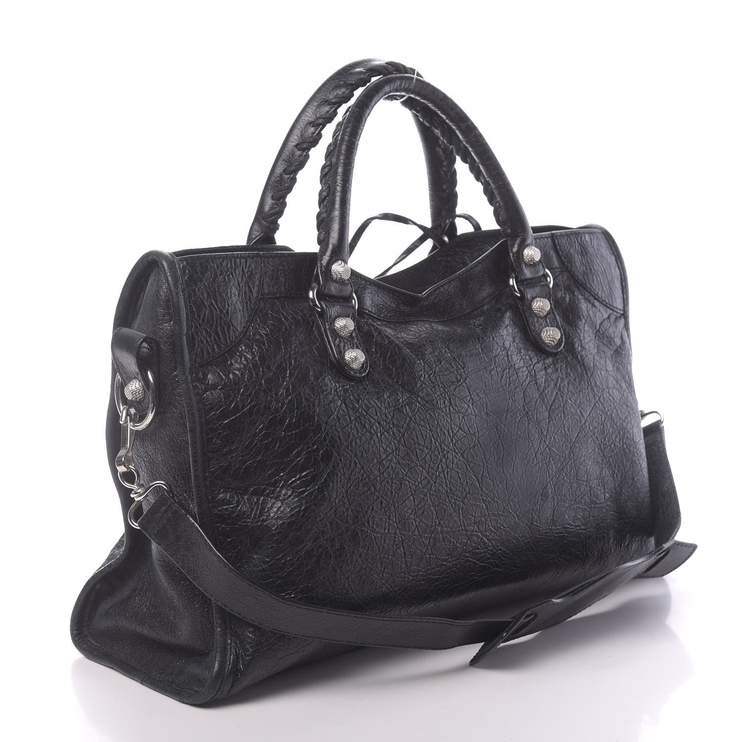 Balenciaga Agneau Giant 12 Silver Hardware City Black 3 of 10