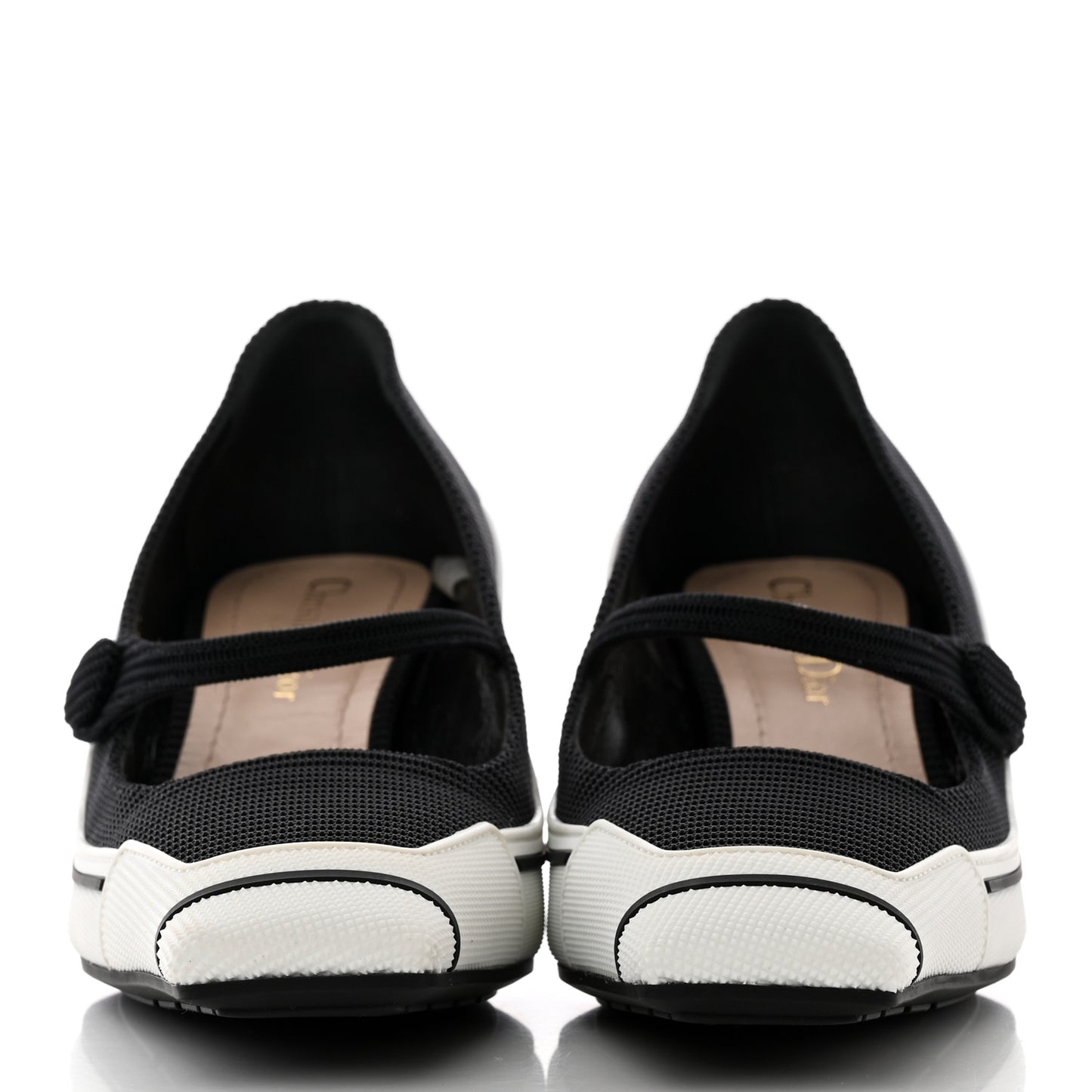 Technical Canvas Rubber D-Motion 55mm Pumps 38 Black