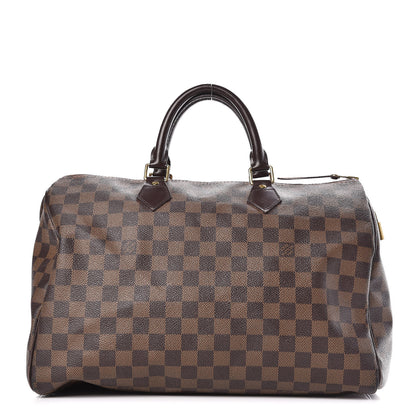 Louis Vuitton Damier Ebene Speedy 35 1 of 21