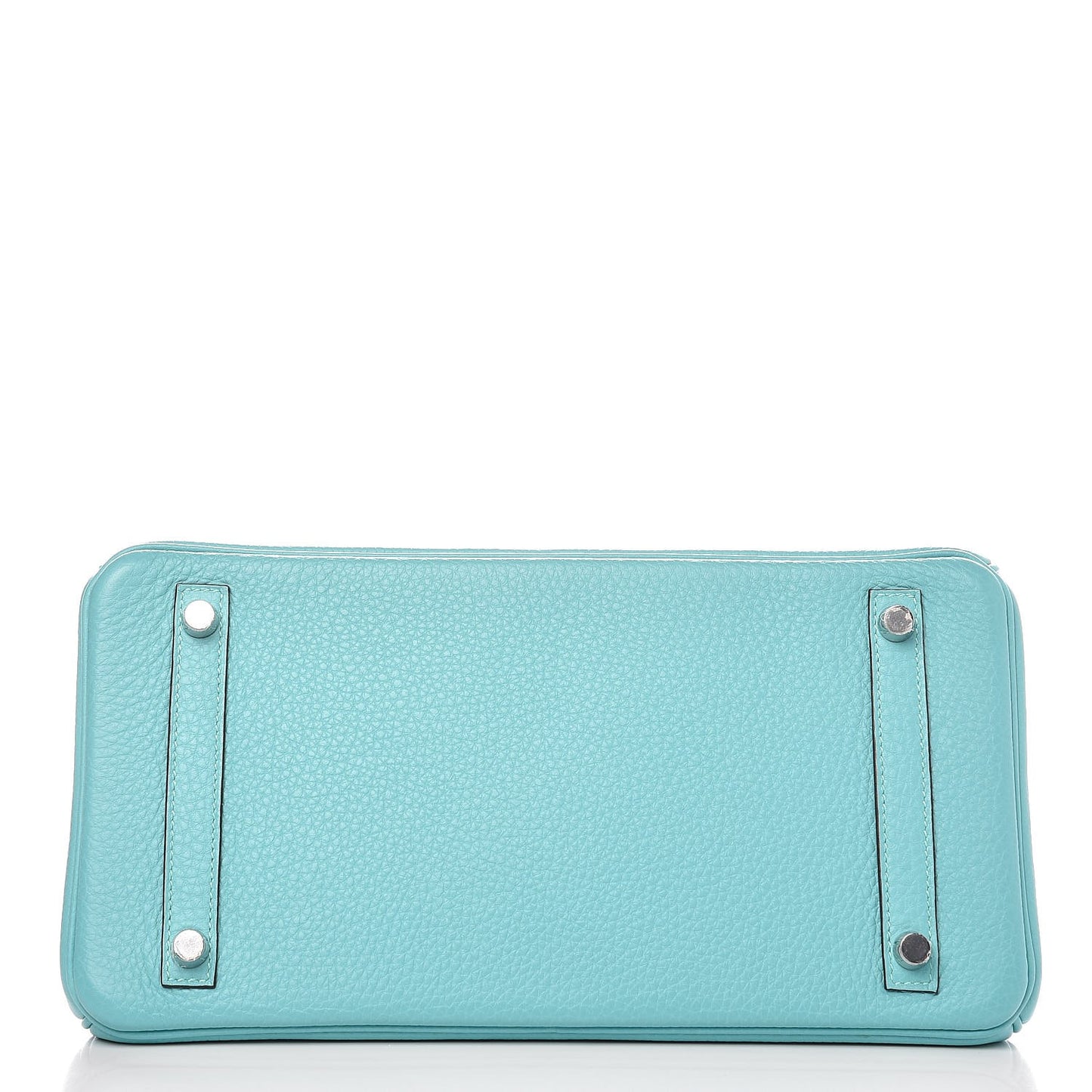 Taurillon Clemence Birkin 30 Bleu Atoll