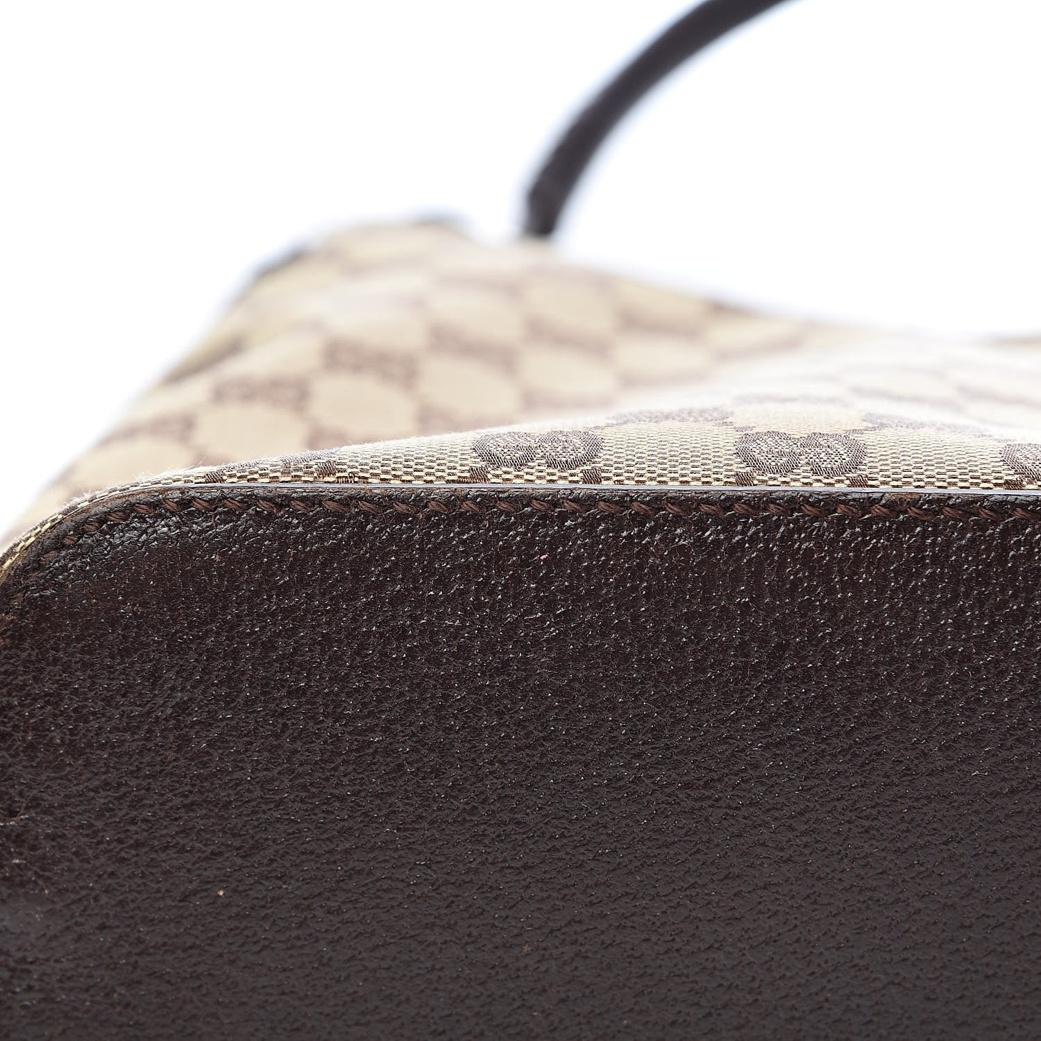 Gucci Monogram GG Signature Shoulder Bag Brown 13 of 18