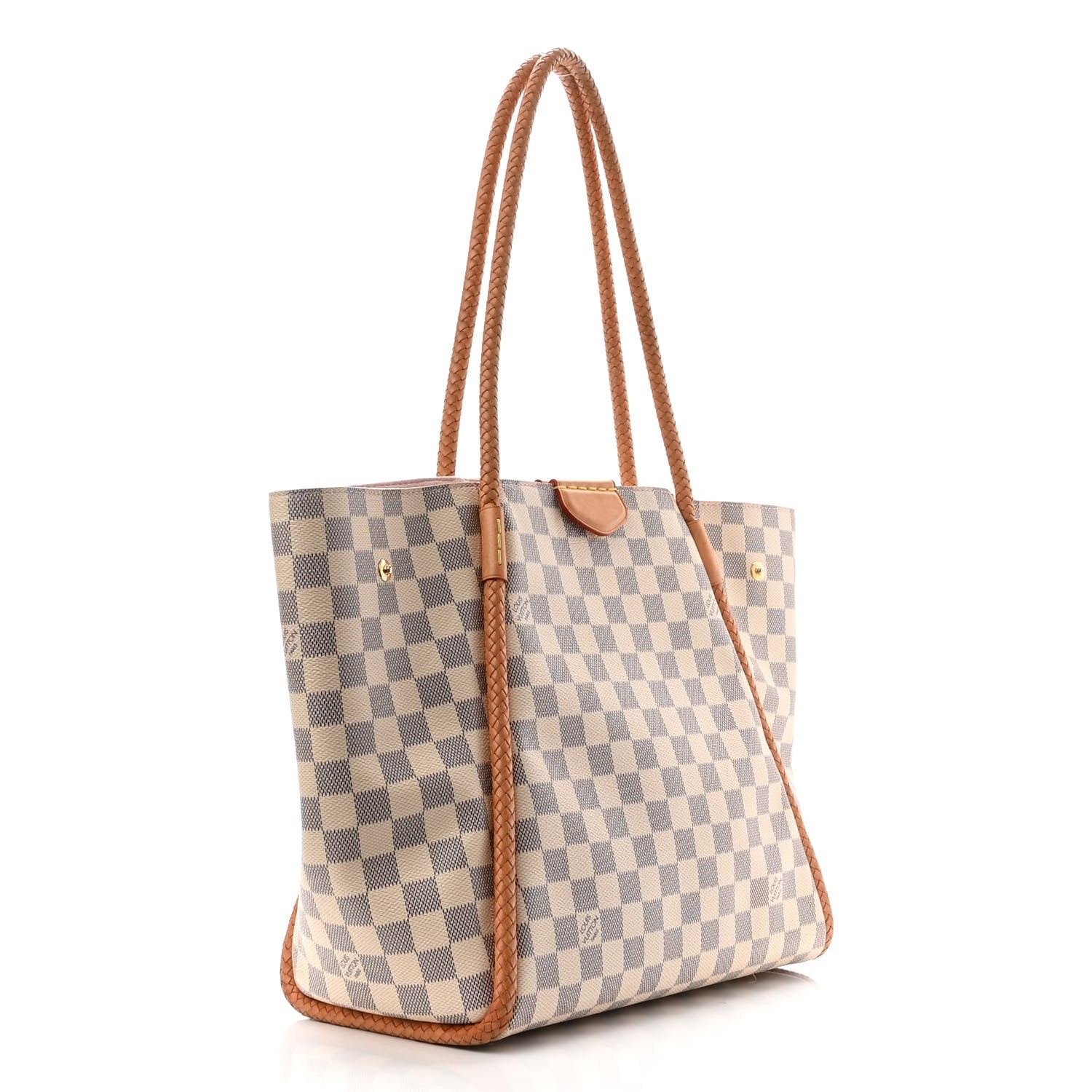 Louis Vuitton Damier Azur Propriano Rose Ballerine 3 of 10