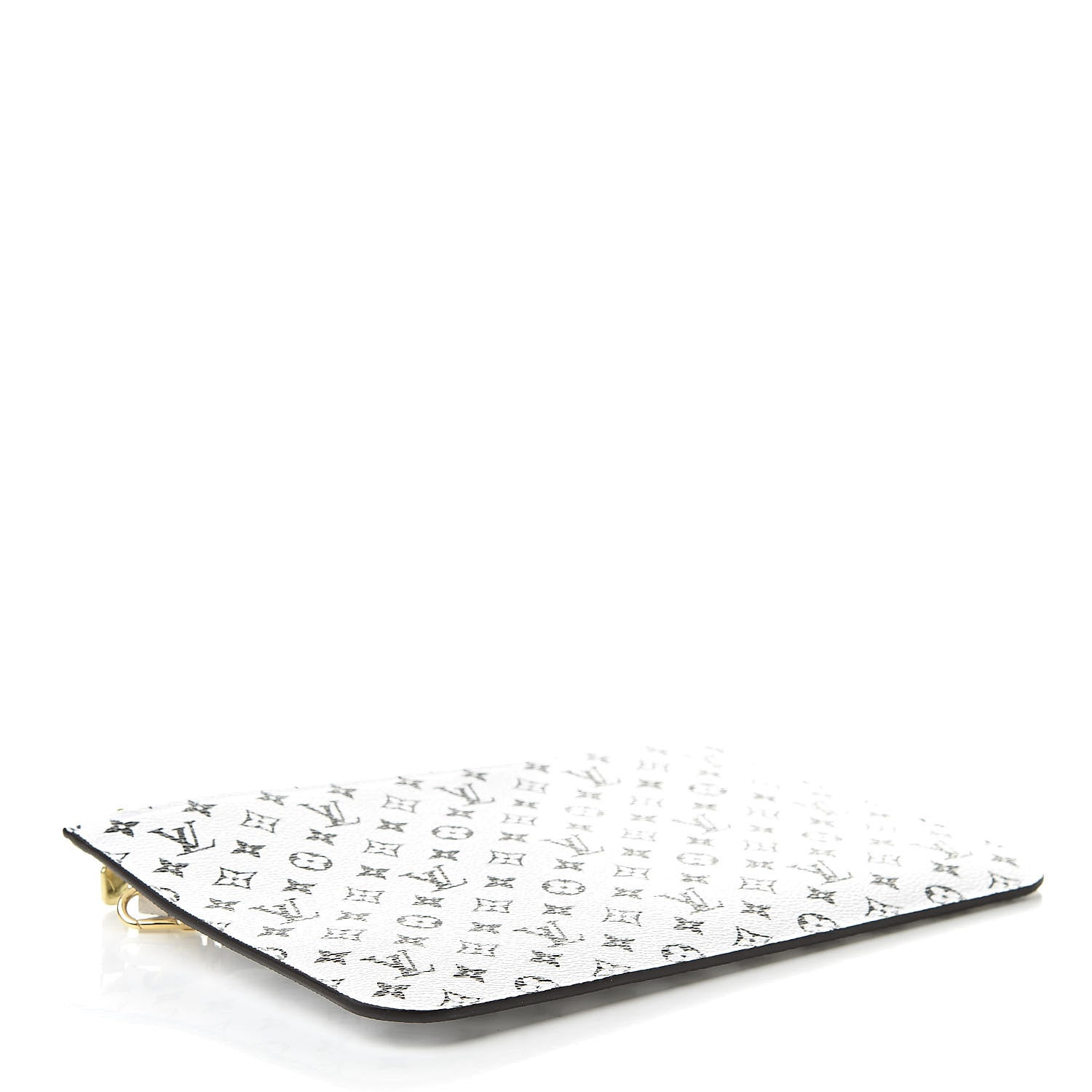 Louis Vuitton Monogram Giant Neverfull MM GM Pochette White 4 of 7