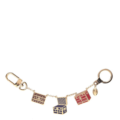 Louis Vuitton Porte Cles Malle Chaine Keychain 1 of 5