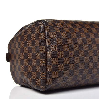 Louis Vuitton Damier Ebene Speedy 30 7 of 8