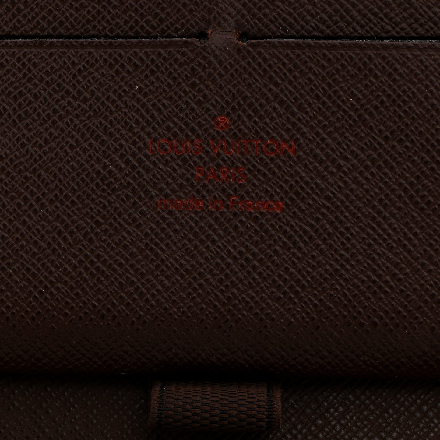 Damier Ebene Zippy Organizer Wallet