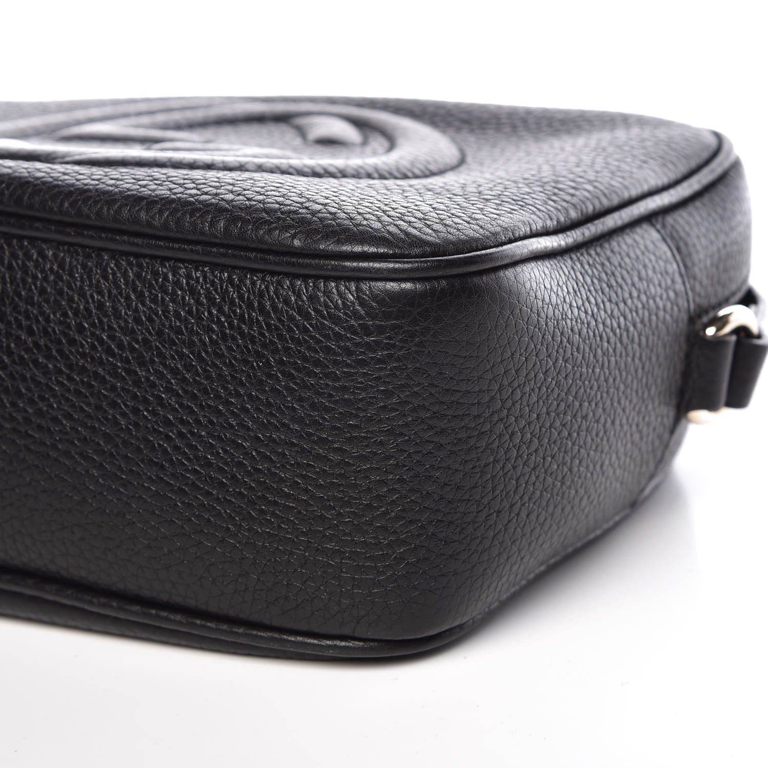 Gucci Pebbled Calfskin Small Soho Disco Bag Black 6 of 10