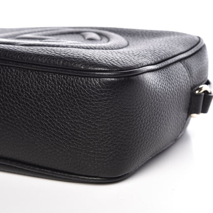 Gucci Pebbled Calfskin Small Soho Disco Bag Black 6 of 10