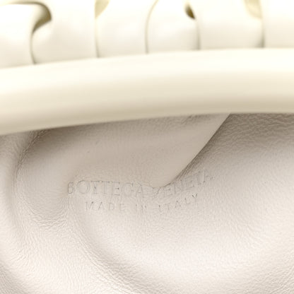 Bottega Veneta Patent Mini Pouch Chalk 6 of 11