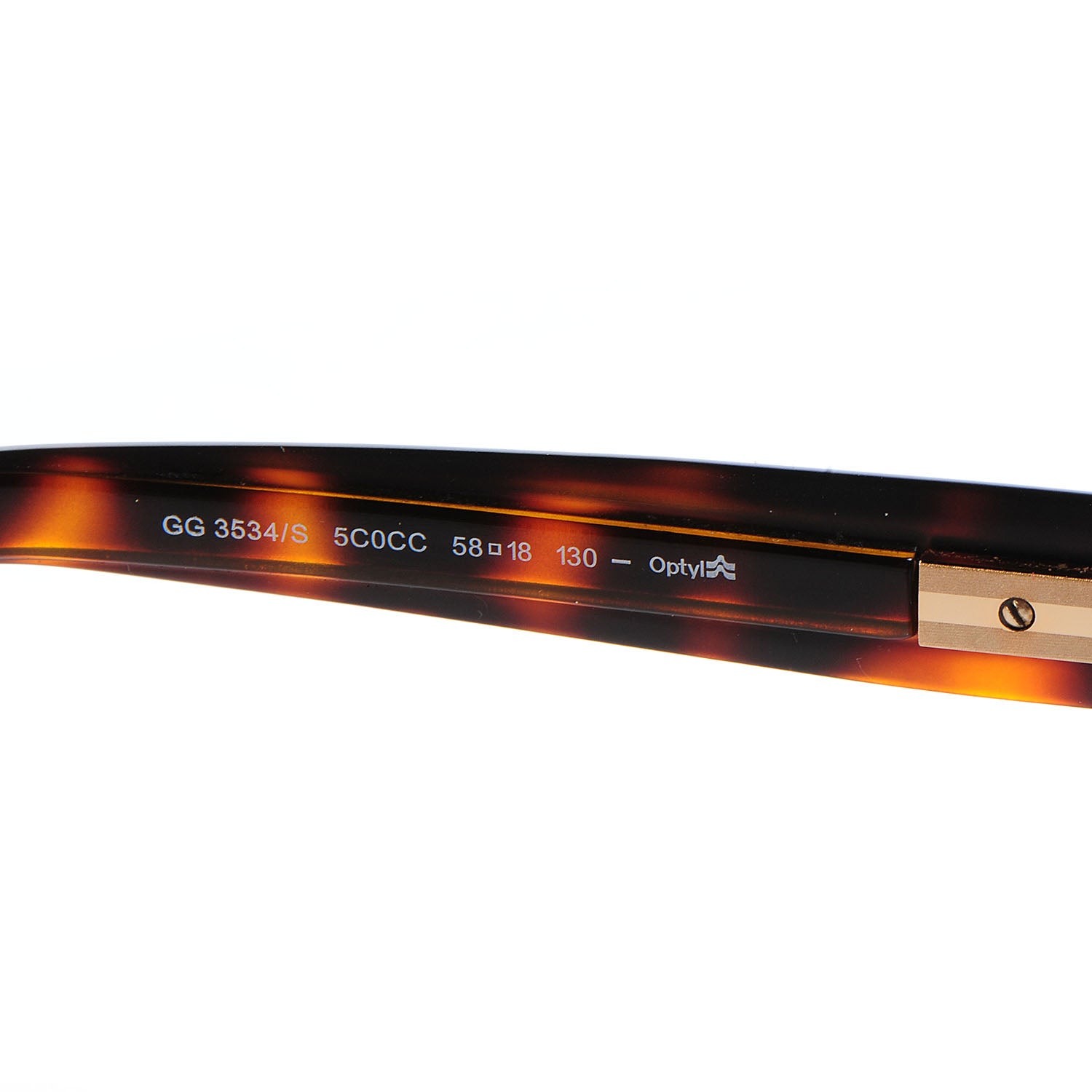 Gucci Tortoise Sunglasses GG 3534/S 5 of 6