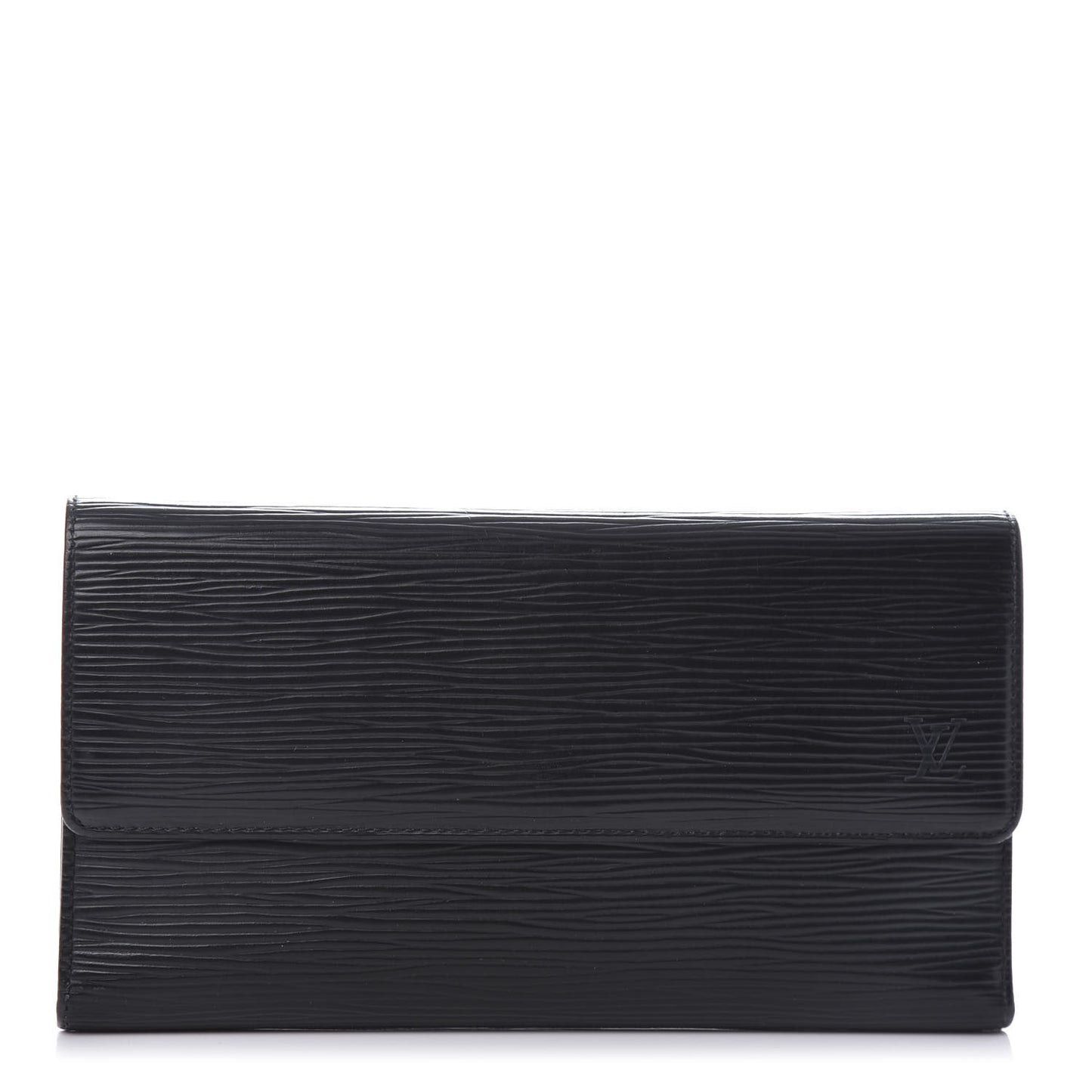 Epi Porte Tresor International Wallet Black