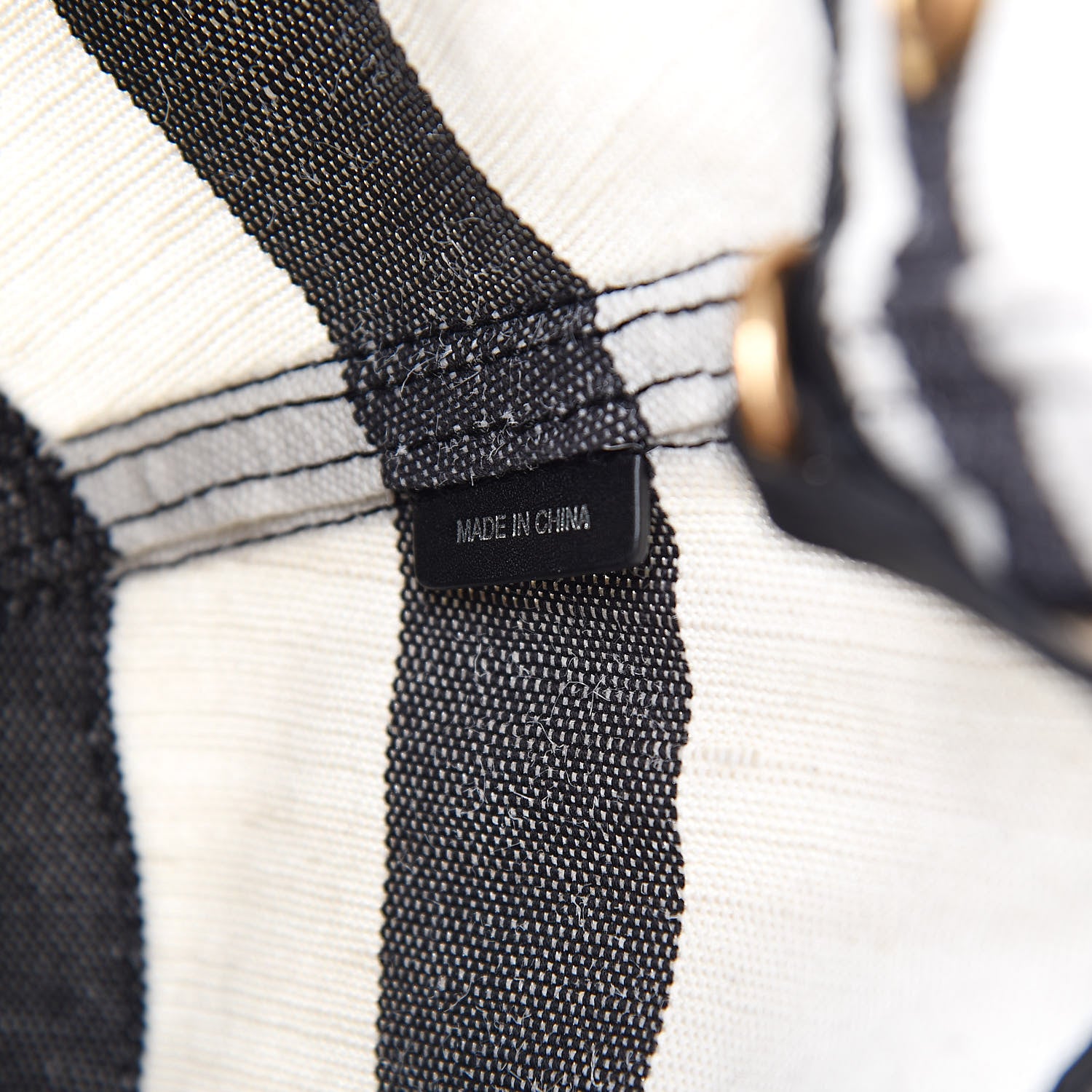 Burberry Grainy Calfskin House Check Canvas Small Heston Crossbody White Black 7 of 12