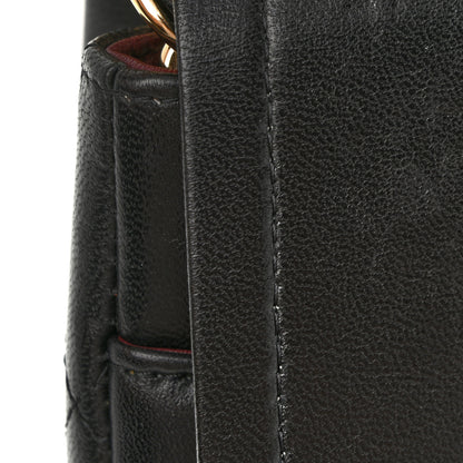 Chanel Lambskin Quilted Jumbo Double Flap Black 11 of 11