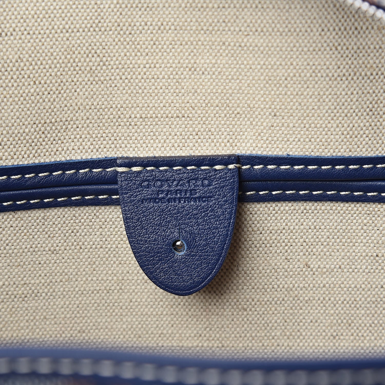 Goyard Goyardine Artois PM Navy 9 of 10
